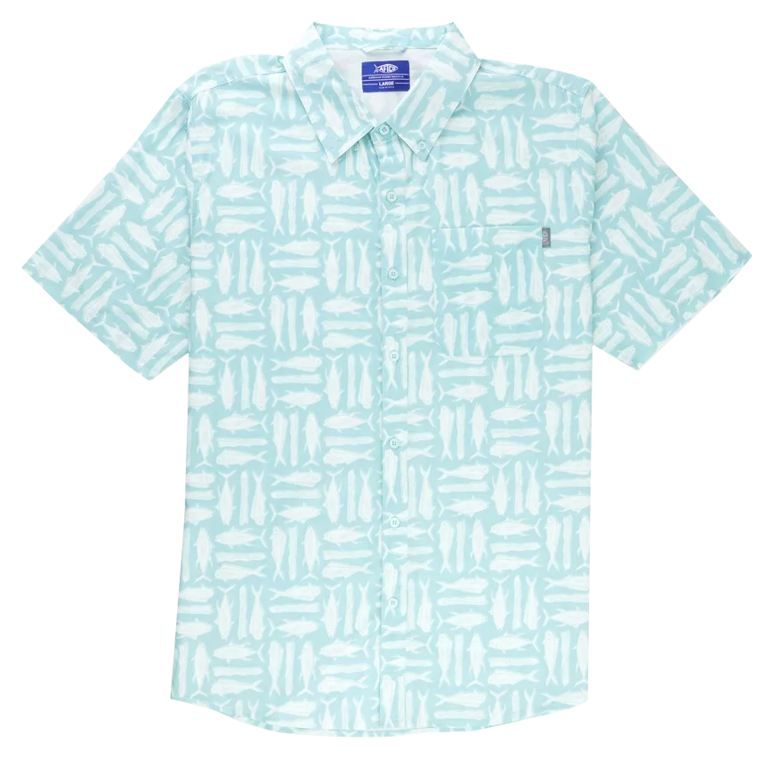 Aftco Men's Boatbar Short Sleeve Shirt