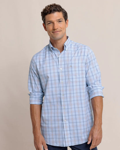 Southern Tide Men's River Point IC Plaid Sport Shirt