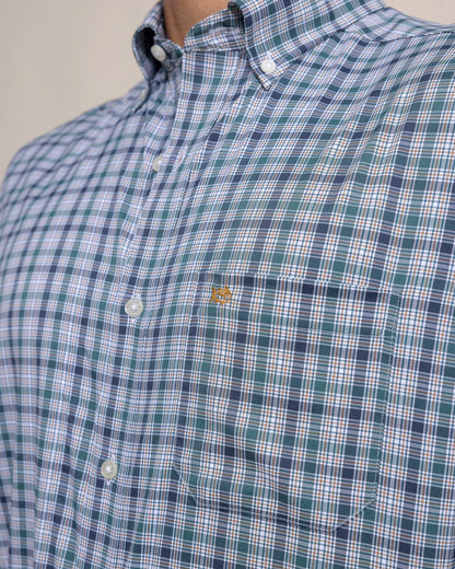 Southern Tide Men's Saltgrass Plaid Intercoastal Sport Shirt