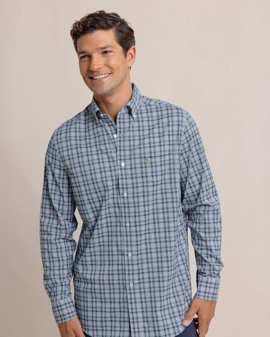 Southern Tide Men's Saltgrass Plaid Intercoastal Sport Shirt