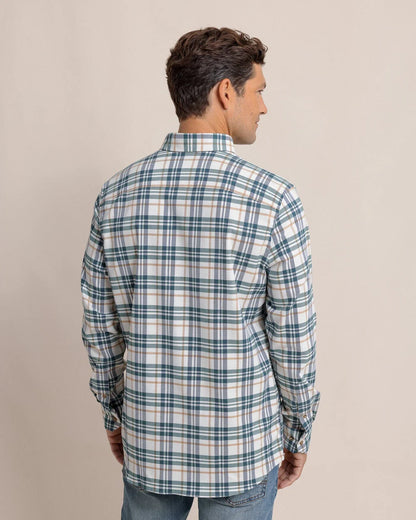 Southern Tide Men's Sandbridge Plaid Flannel Intercoastal Sport Shirt