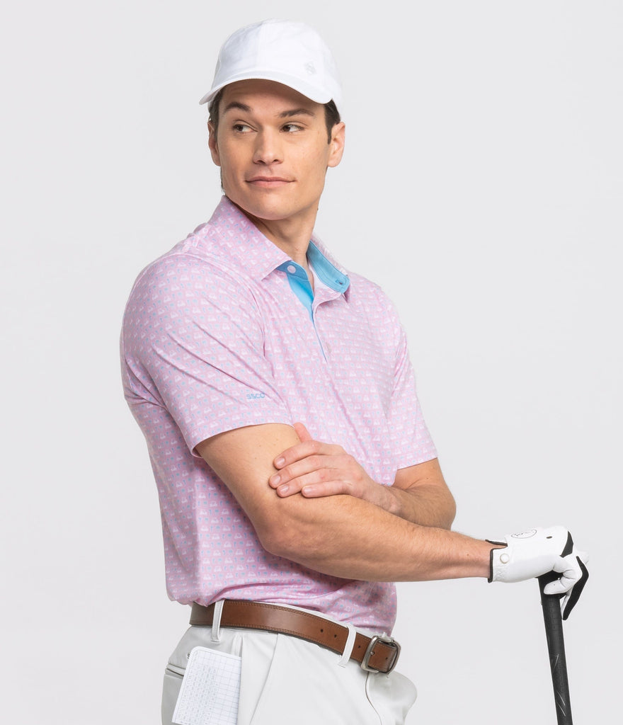 Southern Shirt Par Fore Printed Polo