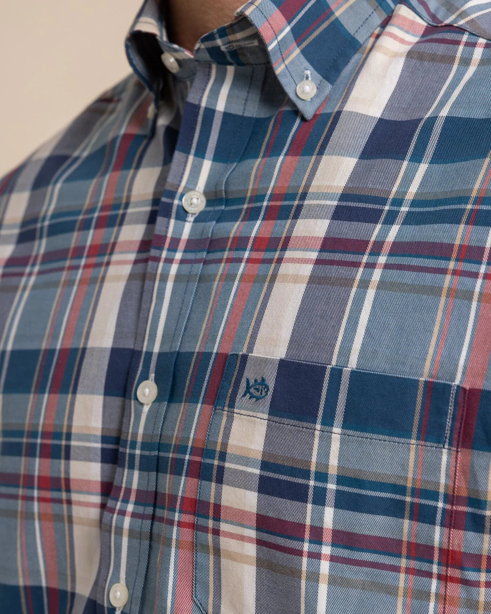 Southern Tide SJ Southern Shores Plaid Sportshirt