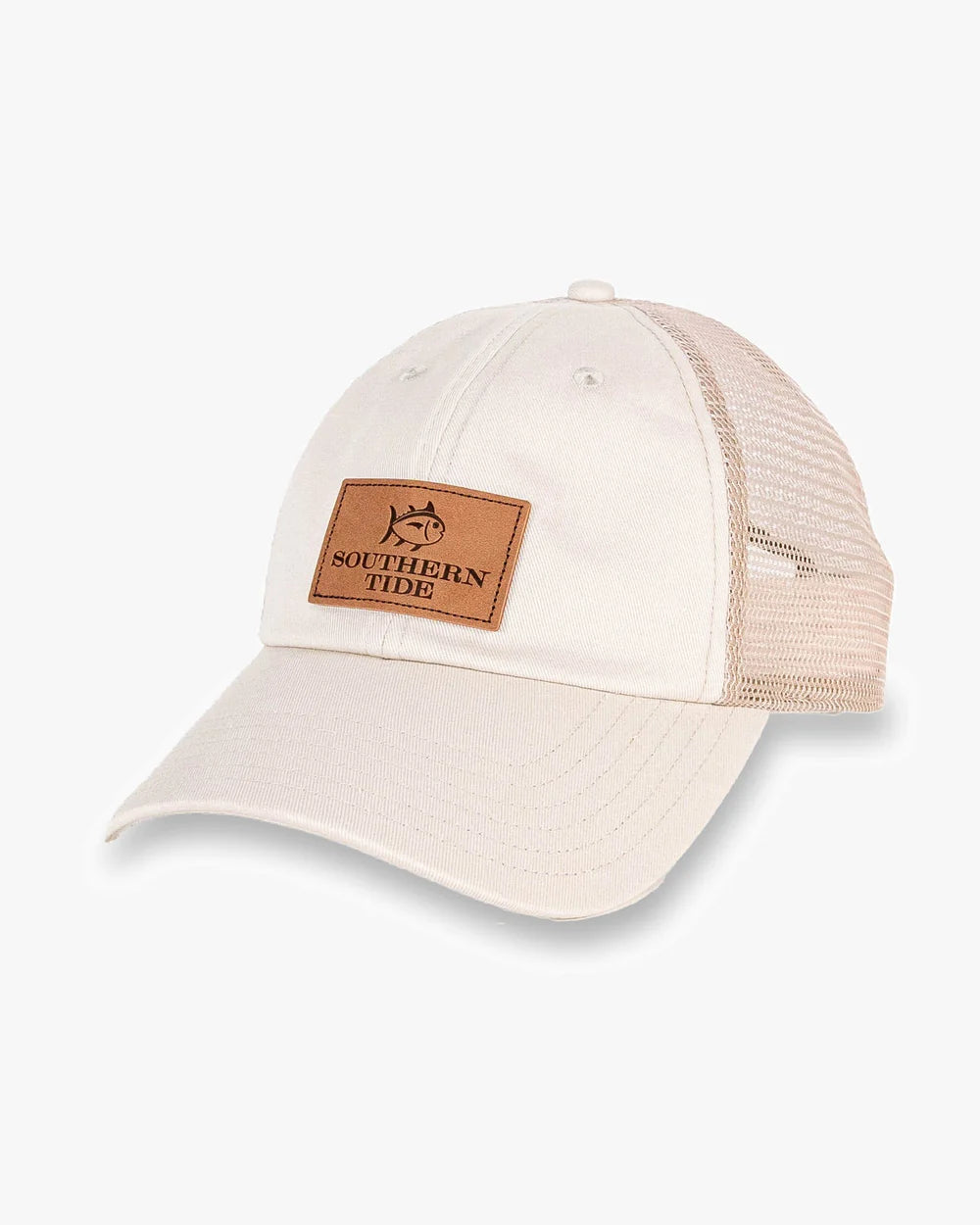 Southern Tide Leather Patch Trucker Hat