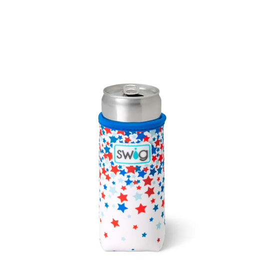 Swig Star Spangled Slim Can Coolie