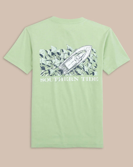 Southern Tide youth Yachts of stingrays Tee